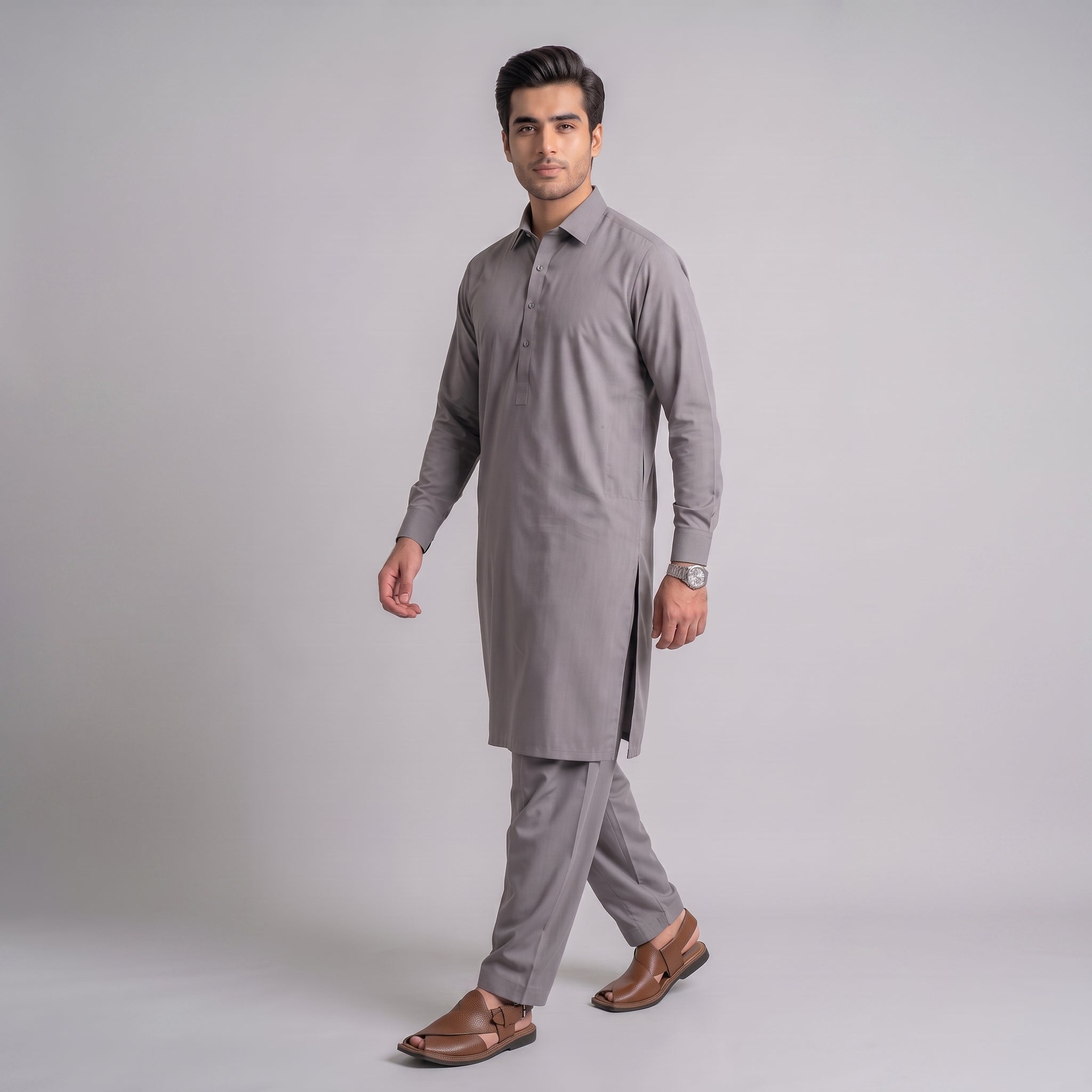 Prime Boski — Slate Gray (Stitched Suit)