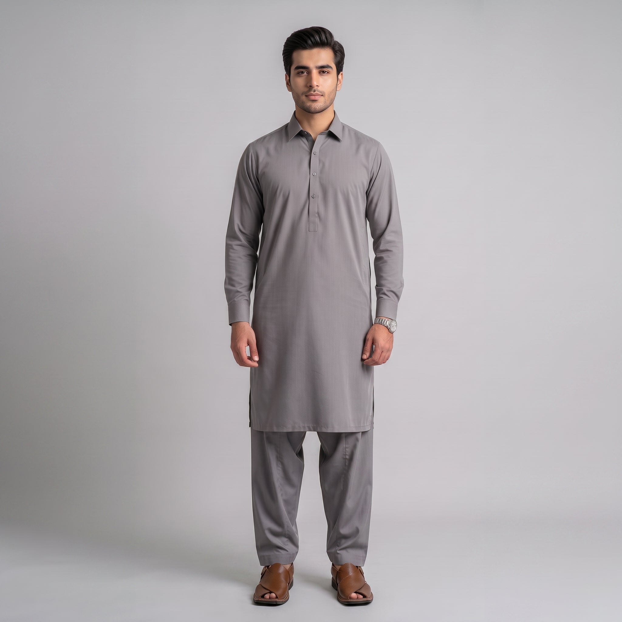 Prime Boski — Slate Gray (Stitched Suit)