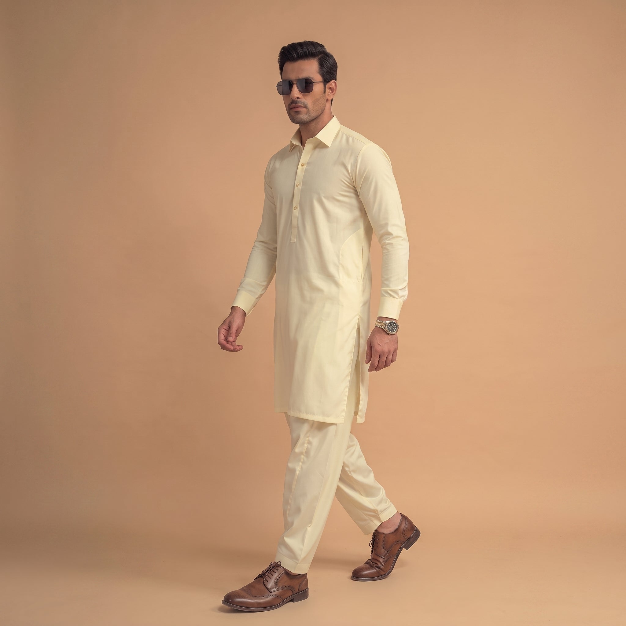 Prime Boski — Royal Cream (Stitched Suit)