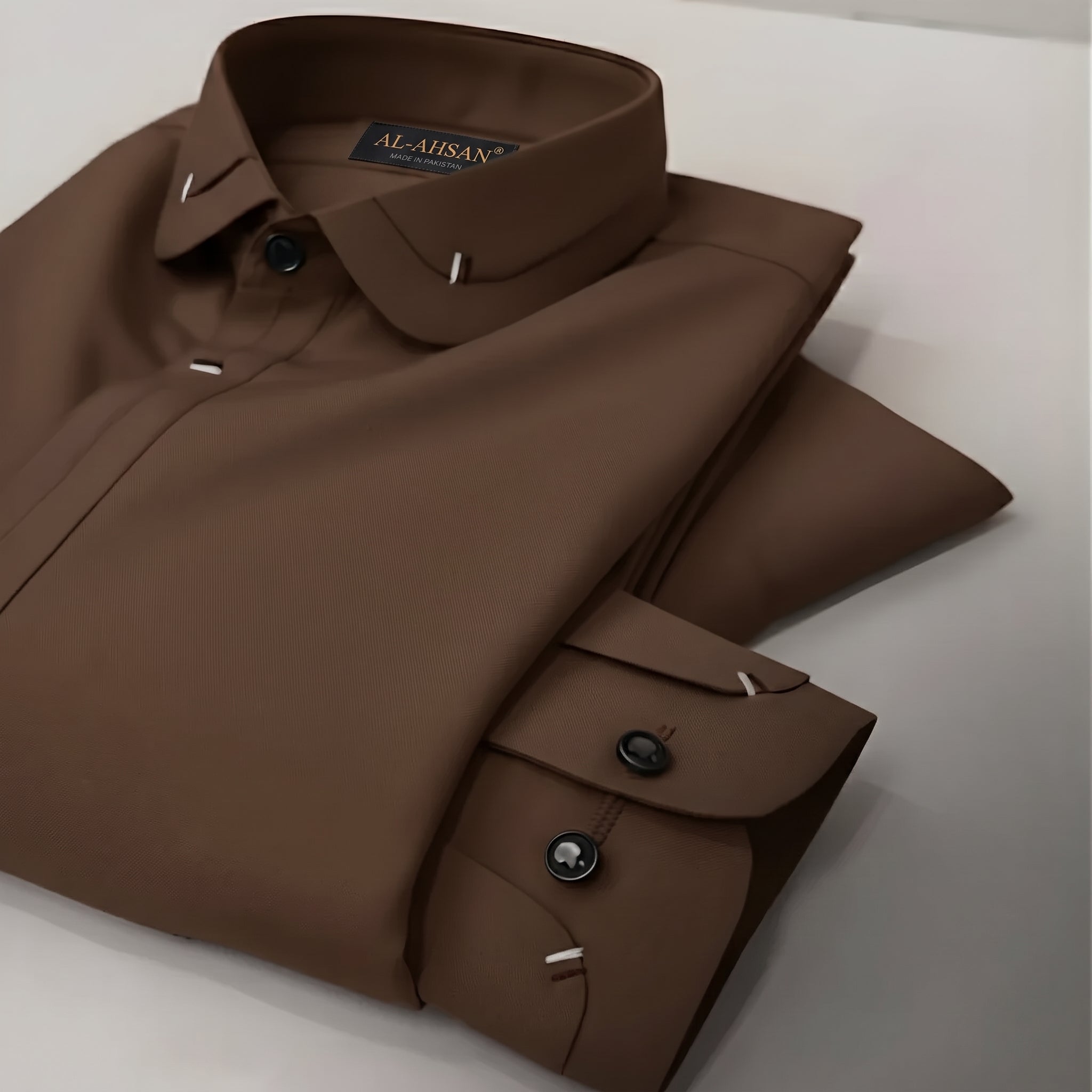 Signature Round Collar Stitched Suit - Art 05