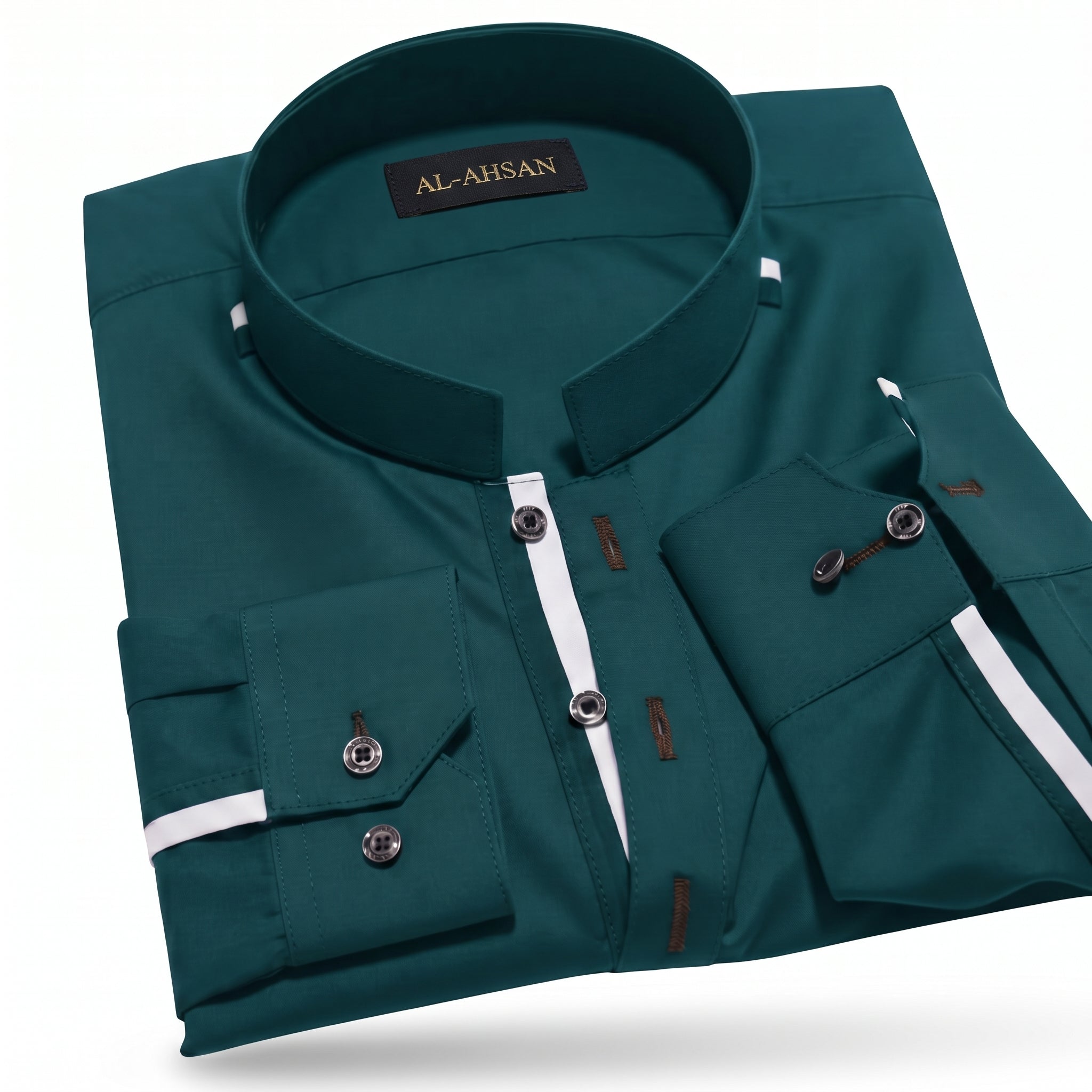 Executive Dual-Tone Stitched Kameez Shalwar - Art 09
