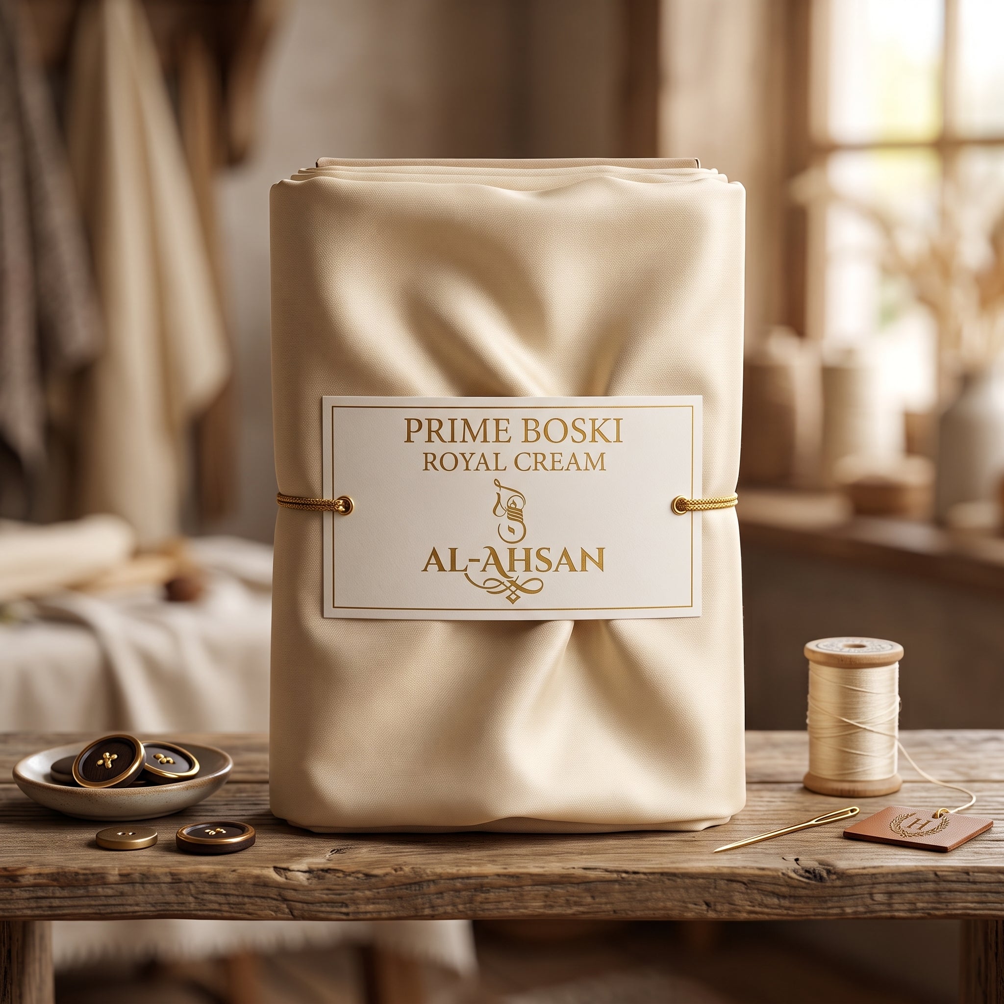 Prime Boski — Royal Cream (Unstitched
