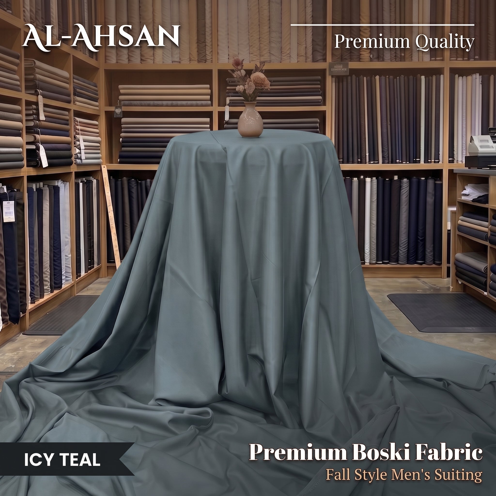 Al Ahsan Boski - Icy Teal
