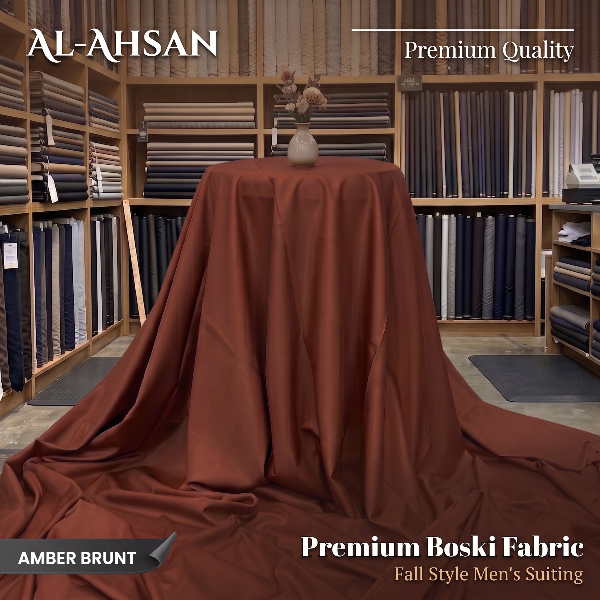 Al Ahsan Boski - Black